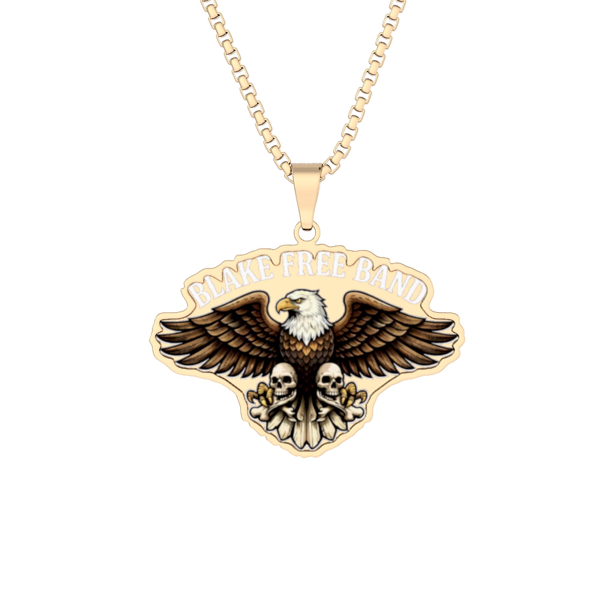 Blake Free Band Logo Pendant - Image 2